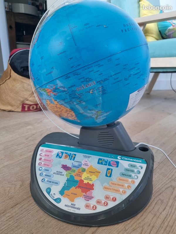 Globe terrestre interactif (image 1)
