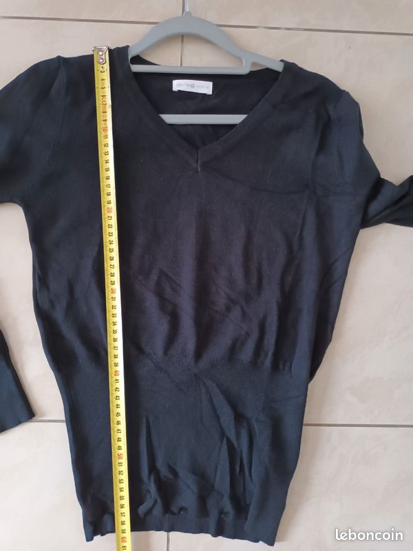 Pull Cache Cache Gris - Taille 40/42/44, Occasion En Très Bon état, Matière Mixte