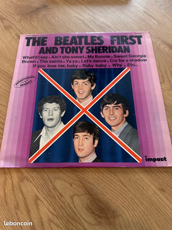 Vinyle The Beatles - First and Tony Sheridan • 33 tours (image 1)