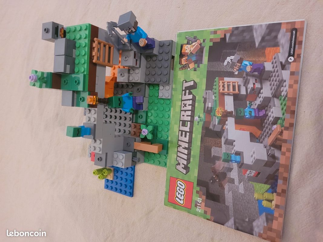 Lego minecraft 21141 "la grotte aux zombies" (image 1)