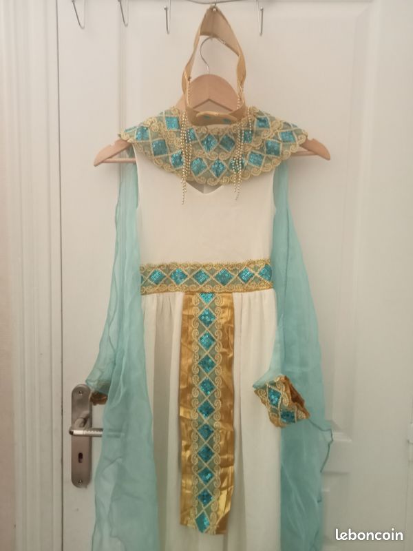 Déguisement robe Cléopâtre 6/8ans (image 5)