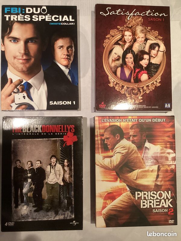 DVD Divers - Lot de 4 coffrets (image 1)