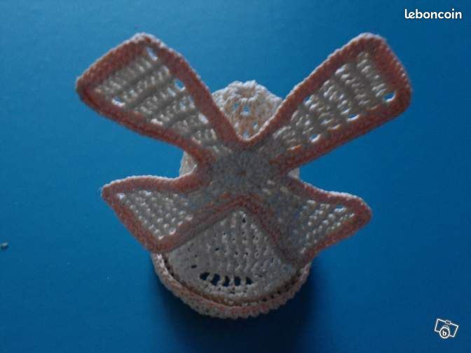 Bonbonnières au crochet pour dragés (image 3)