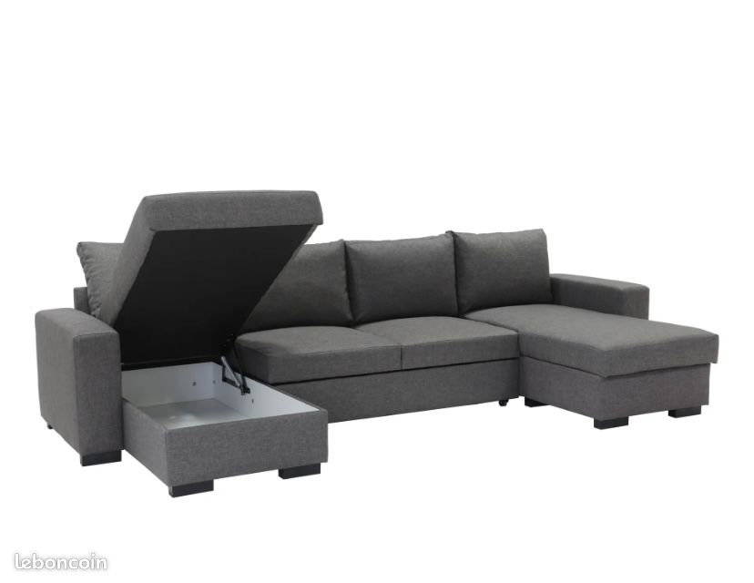 Canapé convertible double méridienne (image 1)