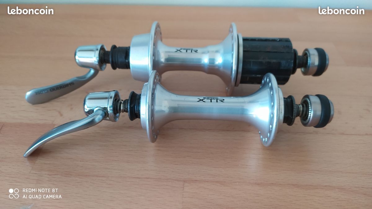 Moyeu Avant Shimano XTR M900, 32 Trous, Titane, Neuf NOS