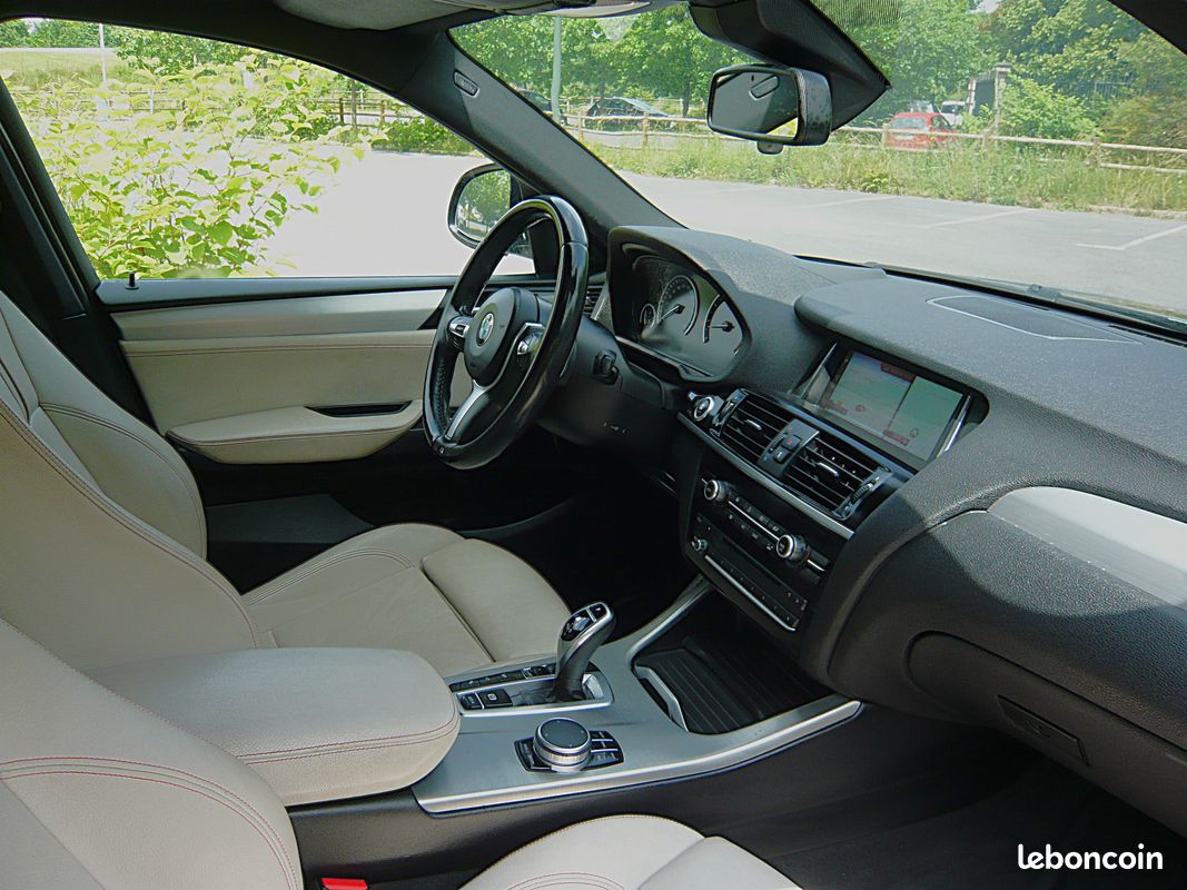 BMW X4 (F26) M40i xDRIVE 3.0i 360cv BVA8 PACK M SPORT- 2016 - 65 000kms - ENTRETIEN COMPLET - MOTEUR A CHAINE (image 4)