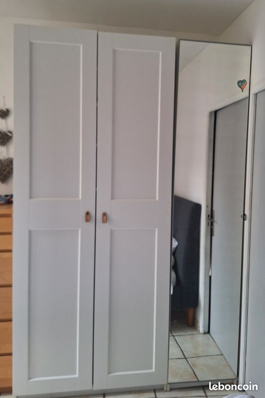 2 PORTES - armoires ikea Grimo (image 1)