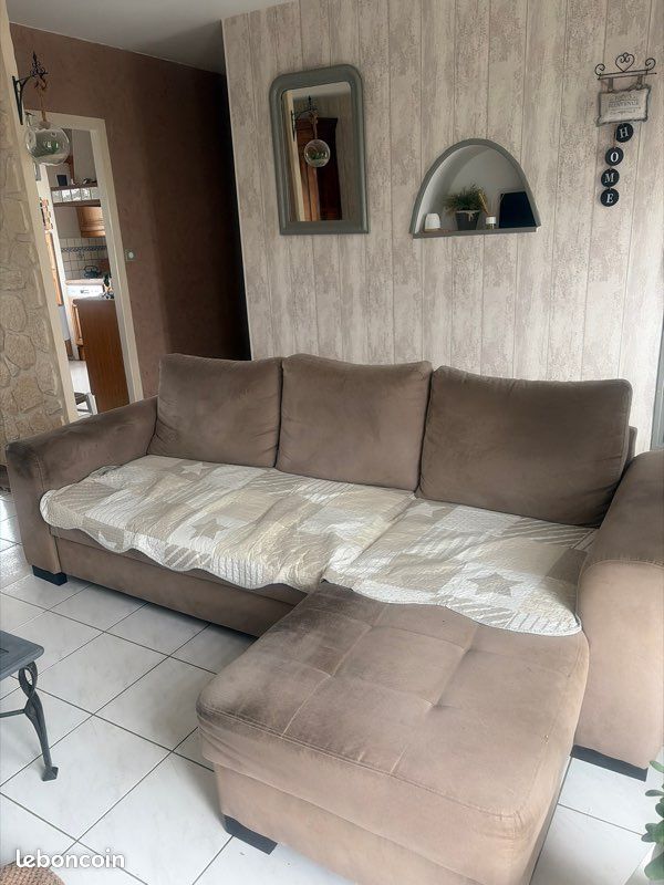 Vends canapé avec méridienne (image 2)