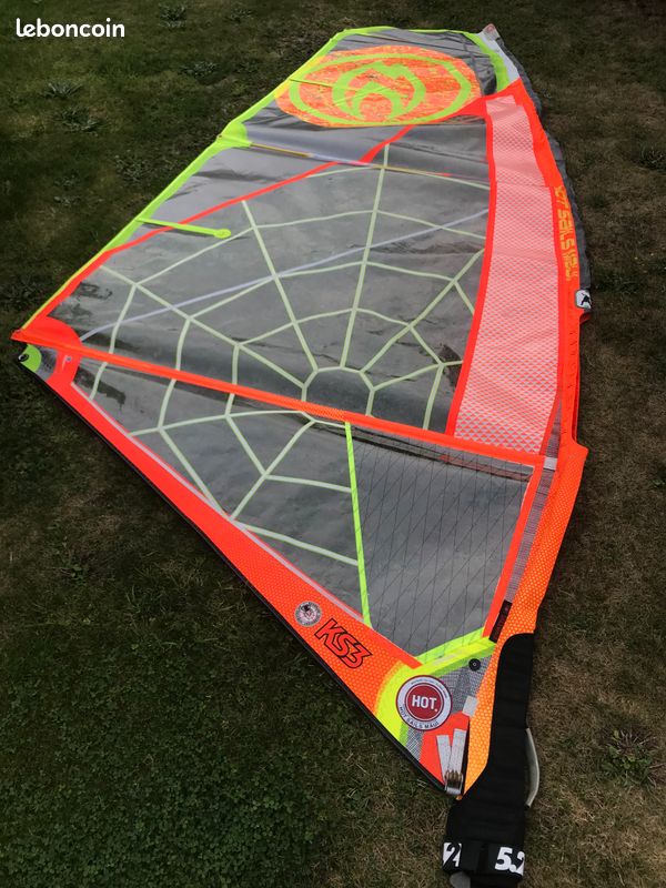 Voile Windsurf Vague Hotsails KS3 Spider 5,2 2019 (image 2)