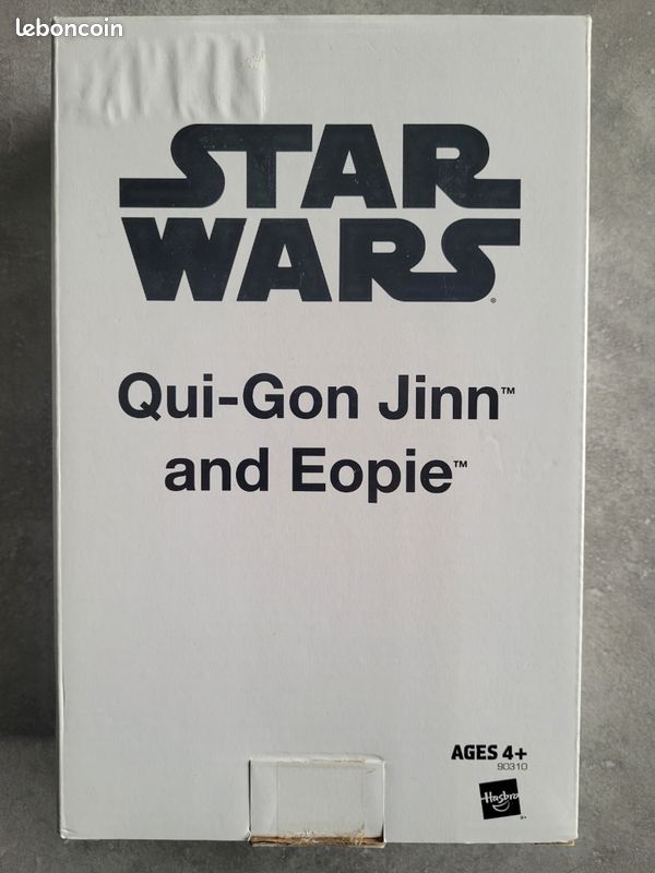 Jouet / Figurine Hasbro - Qui-Gon Jinn and Eopie (image 1)