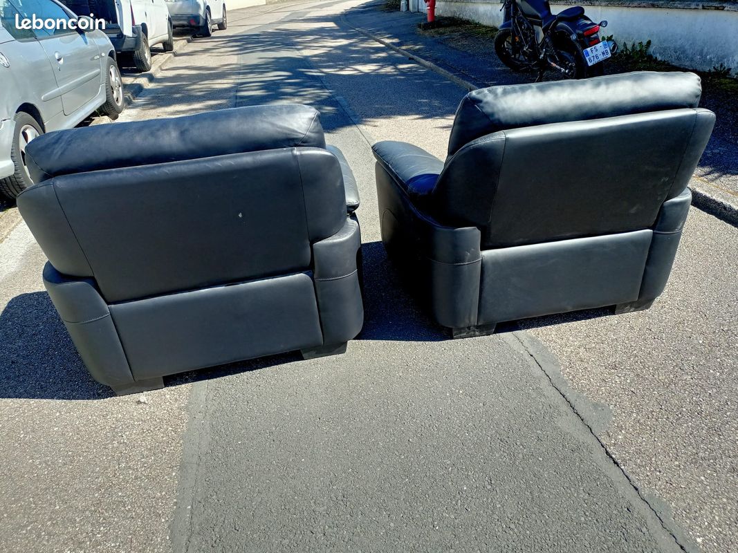 Fauteuils en cuir (image 4)