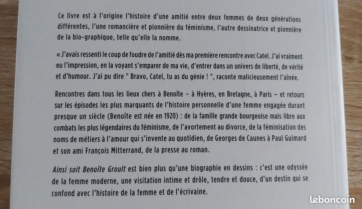Ainsi soit Benoîte Groult de Catel (image 4)