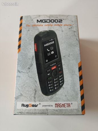 Téléphone GSM PTI RugGear RG310 Avec Coque ABS Et Clip Ceinture - Noir 16 Go