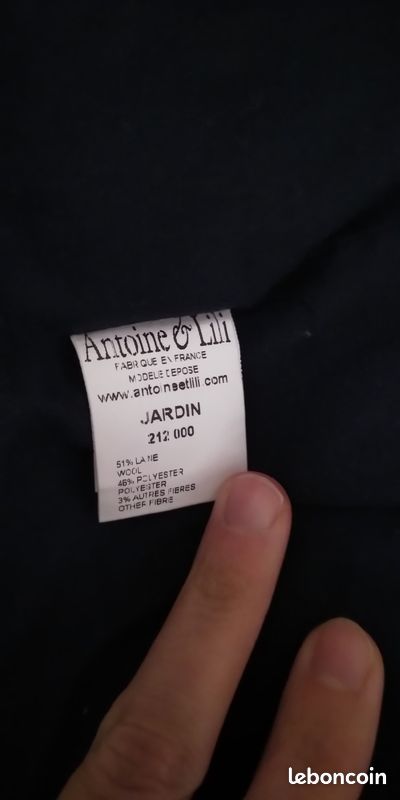 Manteau "Antoine et Lili", confectionné en France (image 3)