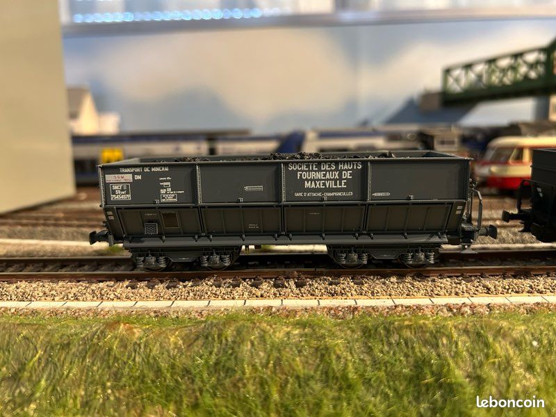 Piko H0 - 95932  X3  - Wagon De Marchandises Pour Trains Miniatures  3 Wagons De Marchandises Sncf