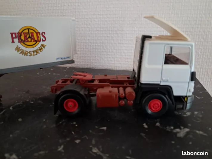 Eligor 1/43 - Remorque Renault Premium Transports Savin Verte - Réf 113084
