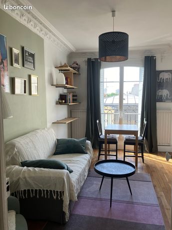 T2 meublé et lumineux, 46m² + Cabanon (vélo)