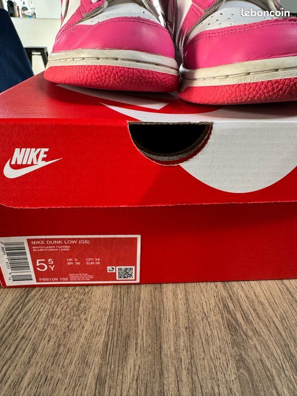 Nike Dunk Low Fuchsia 38 (image 4)