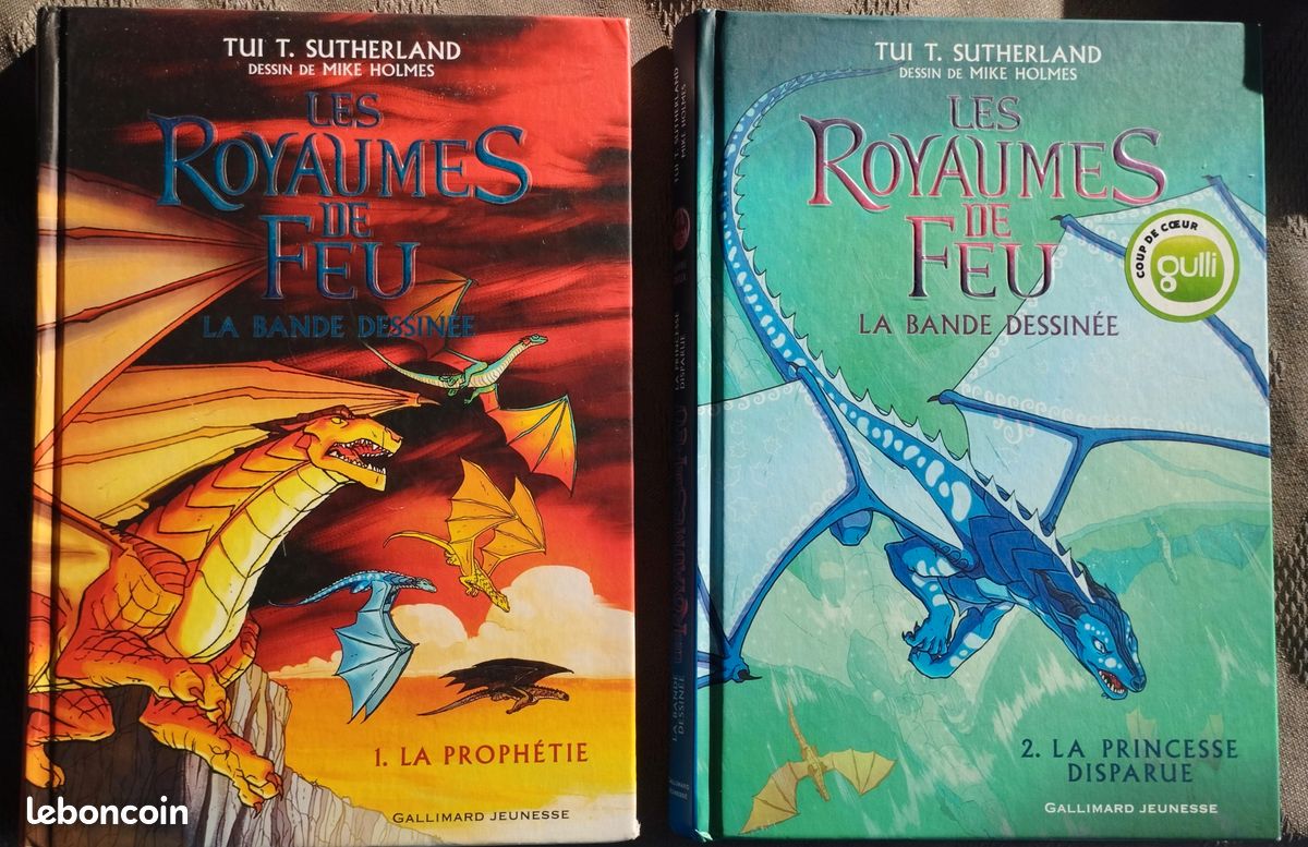 Livres et BD Les Royaumes de feu - Livres