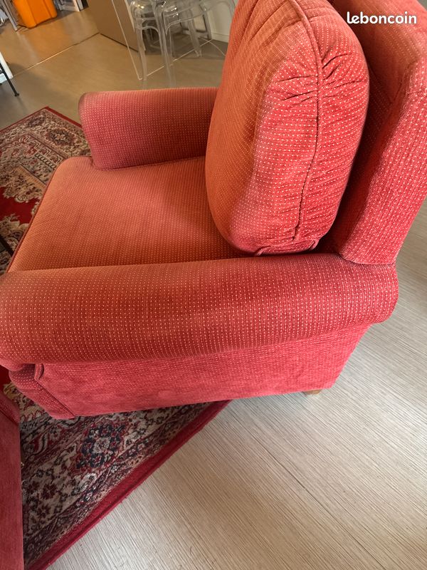 2 fauteuil club vintage (image 4)