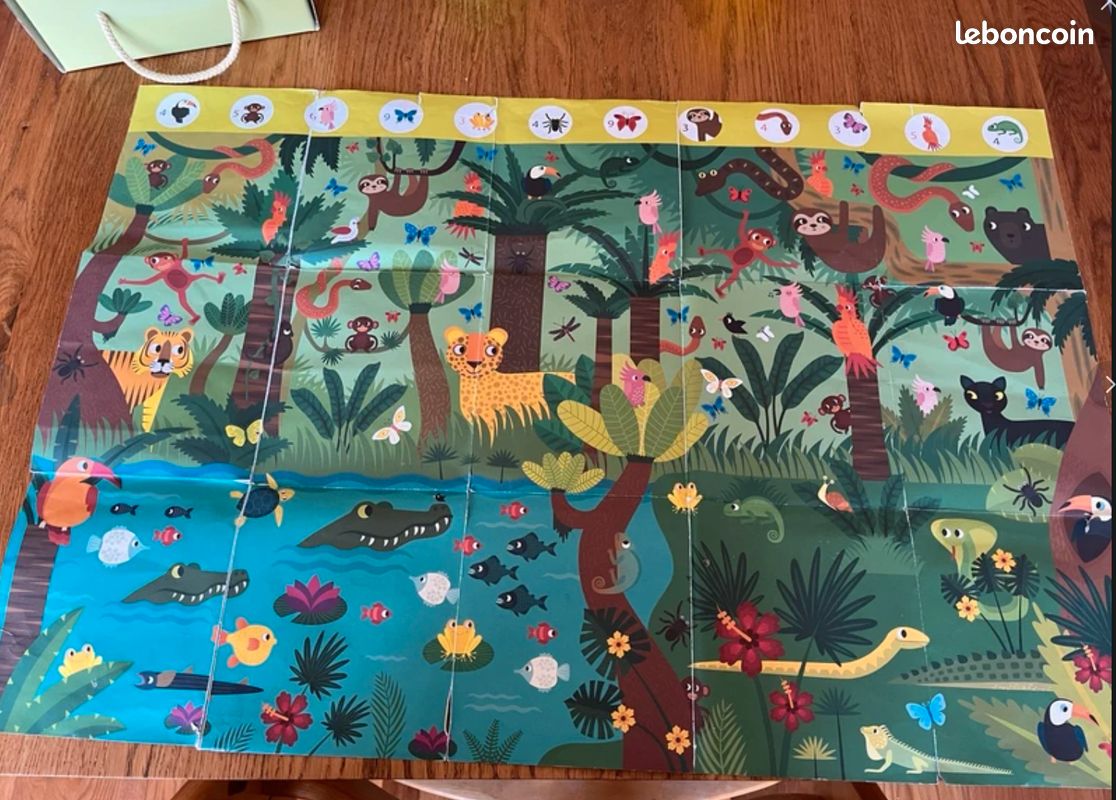 Acheter Ensemble de 6 animaux de la jungle pour enfants