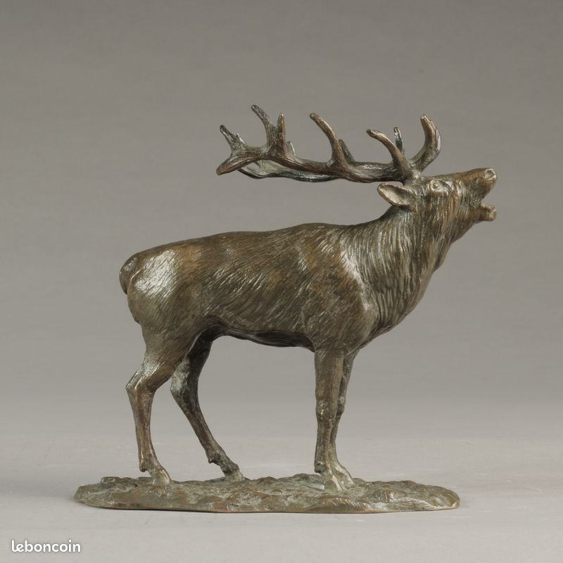 Paire de Cerf en Bronze | Paul Bert Serpette