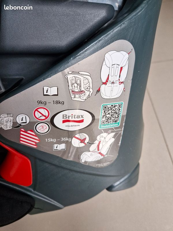 Siège auto Britax Evolva évolutif 1-2-3 (image 3)