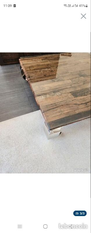 Superbe table boit brut d'Asie (image 3)