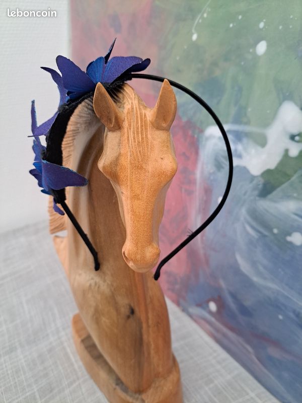 Serre Tete Papillon Femme, Exquis Serre-Tête Papillon Fille Accessoires Cheveux Papillon Tridimensionnel Serre Tete Papillon Pour Printemps Carnaval Accessoires De Style (Jaune, 20 X 22cm