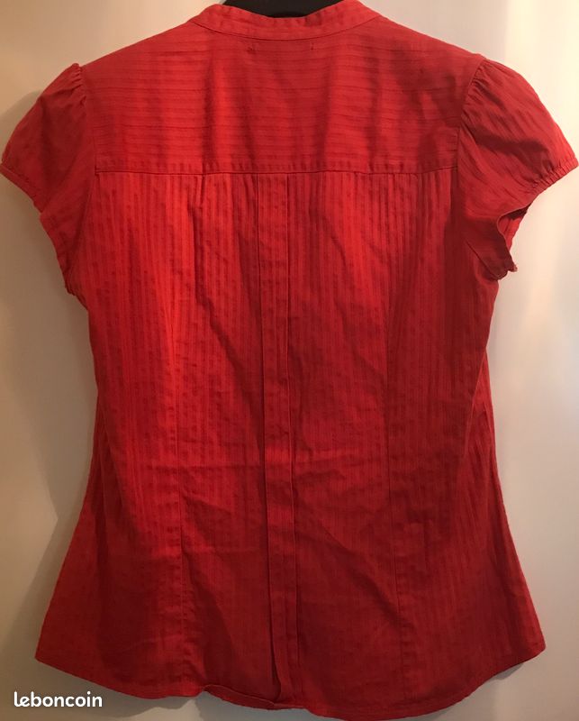 Chemisier confortable corail femme URGENT (image 2)