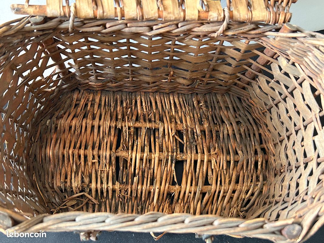 Ancien panier de pêche et sa règlette ! | Time's Trafik