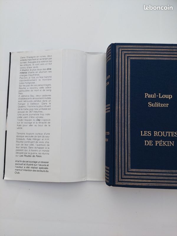 Livre les Routes de Pékin de Paul-Loup Sulitzer très Bon état (image 4)
