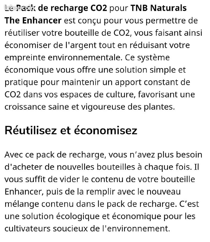 Neuf Recharge Tnb Enhancer CO2 (image 2)