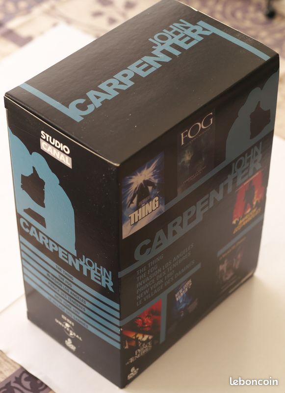 Coffret rare 6 films John Carpenter The Thing - The Fog - etc (image 1)