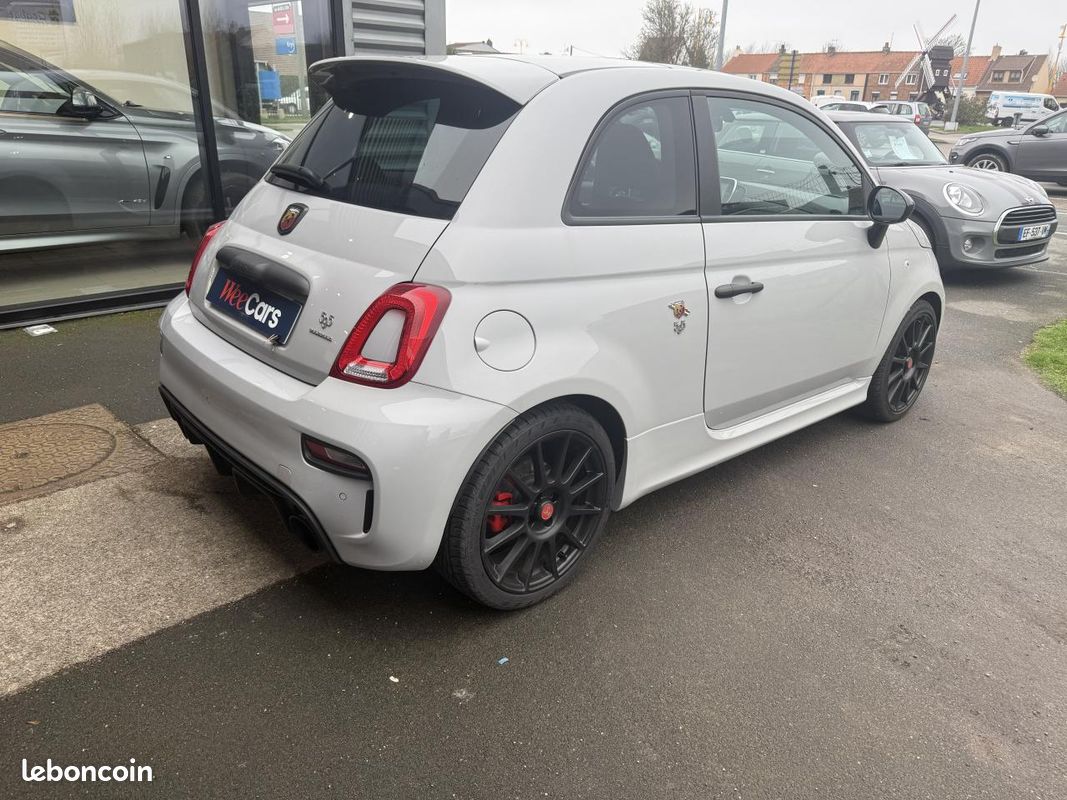 ABARTH 500 595 1.4 T-JET 180 ESSEESSE / Akrapovic + toit ouvrant / Garantie 12 mois (image 5)