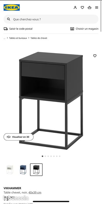 Table de chevet (× 2) (image 4)