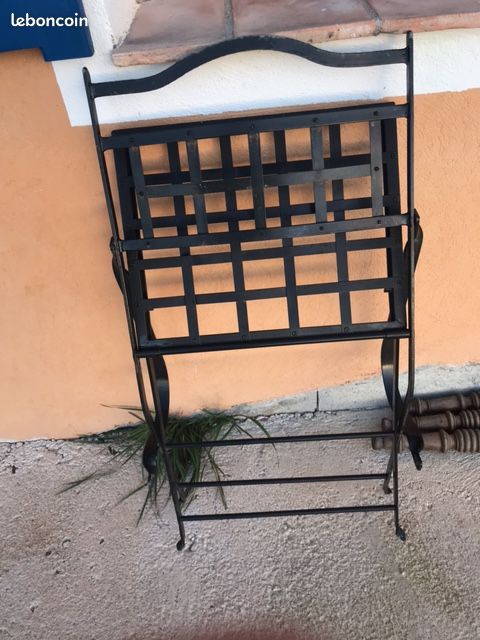 Fauteuils extérieur fer laqué Hervé Beaume (image 2)