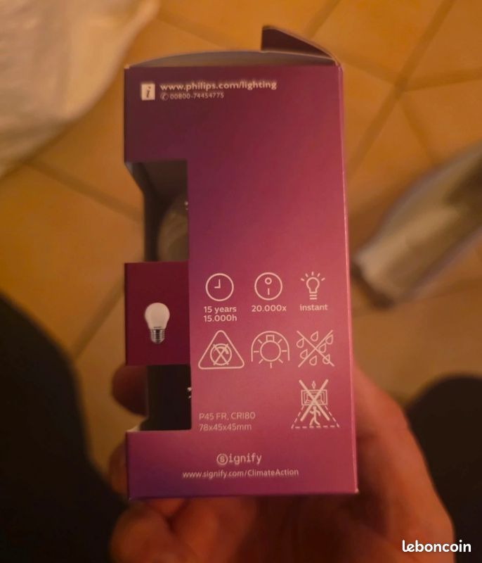 Lot ampoule led Philips (image 5)