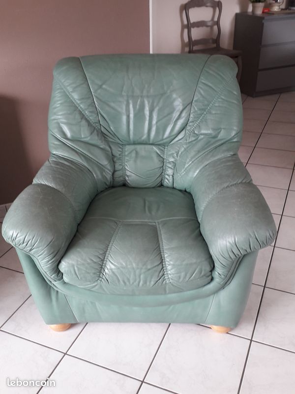 Canapé 3 places + fauteuil (image 2)
