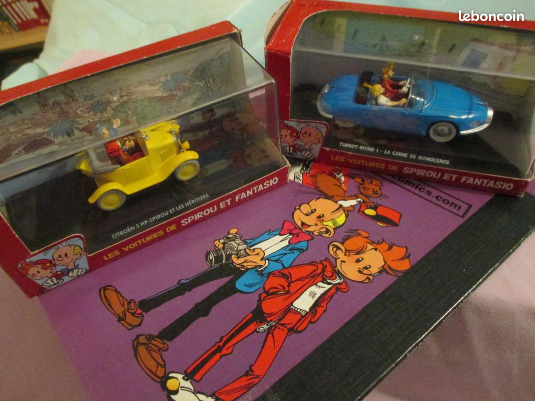 Lot De 25 Voitures Spirou 1/43 – Édition Atlas 2006, Collection