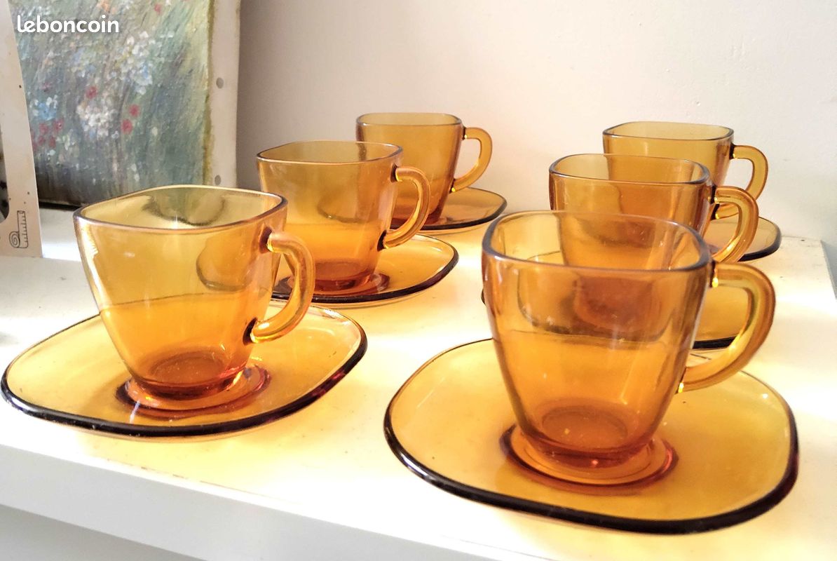 Tasses à café en verre Vereco BSN (image 6)