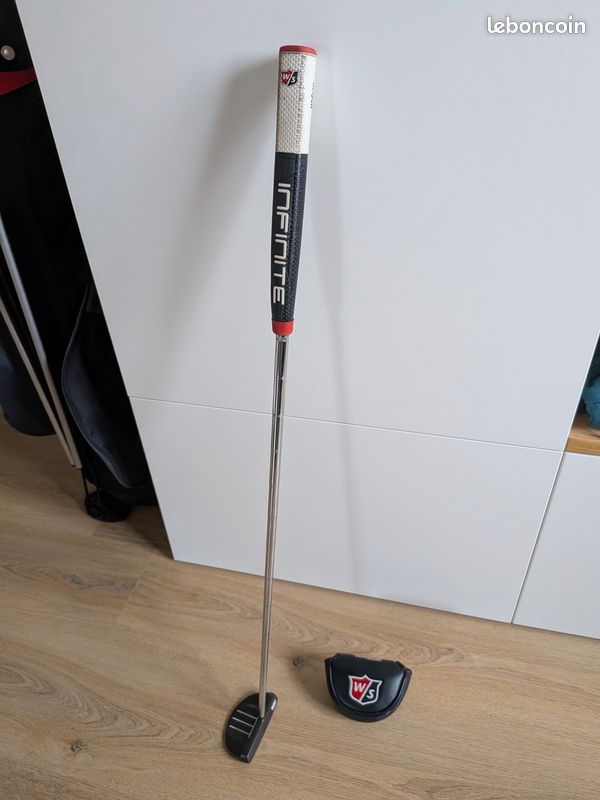 Wilson Vert Machine 35  Putter Caractère Vrai Manche Acier Super État