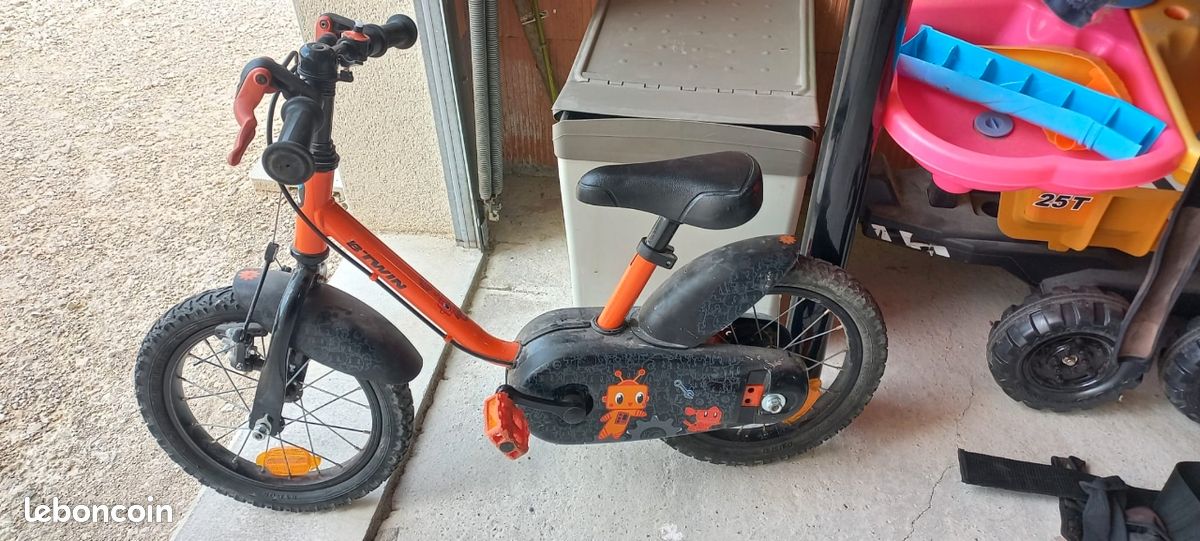 HOT Roue Vélo Decathlon Petites Roues Btwin Roue Vélo 14