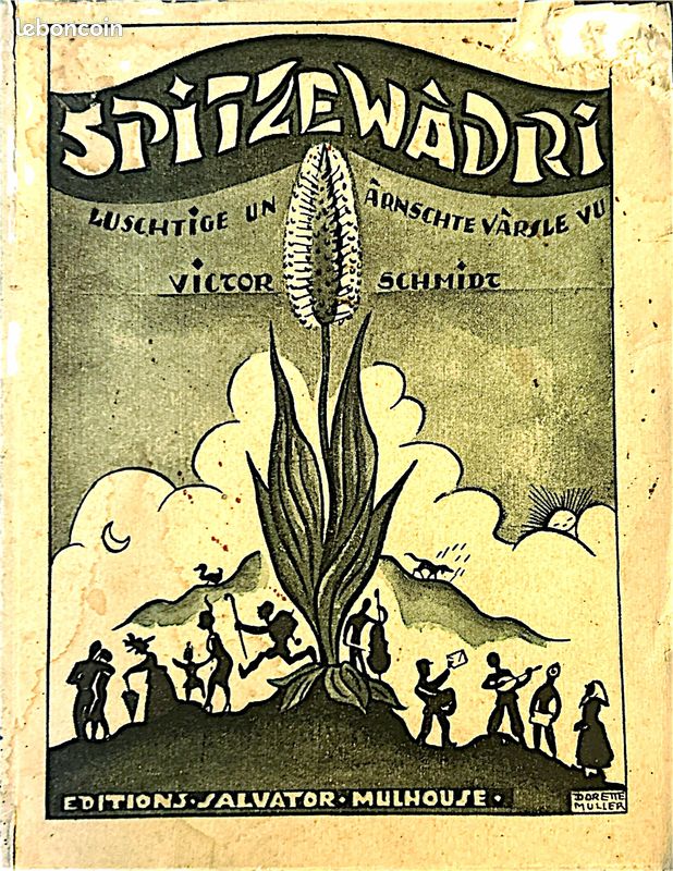 Livre de poesies en alsacien (image 1)