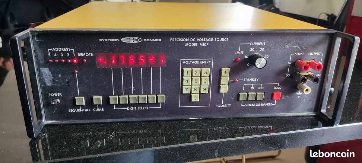 SYSTRON Donner M107 Source de précision DC voltage (image 1)