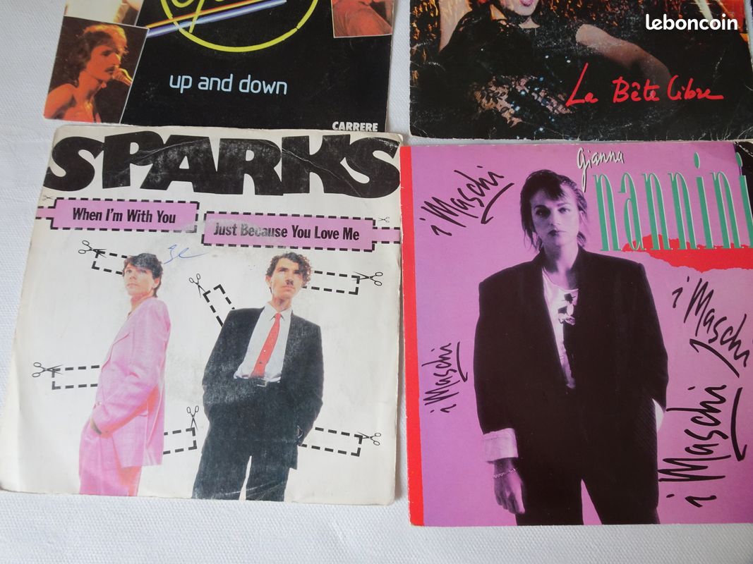 Lot1, 12 disques vintages vinyles (image 6)