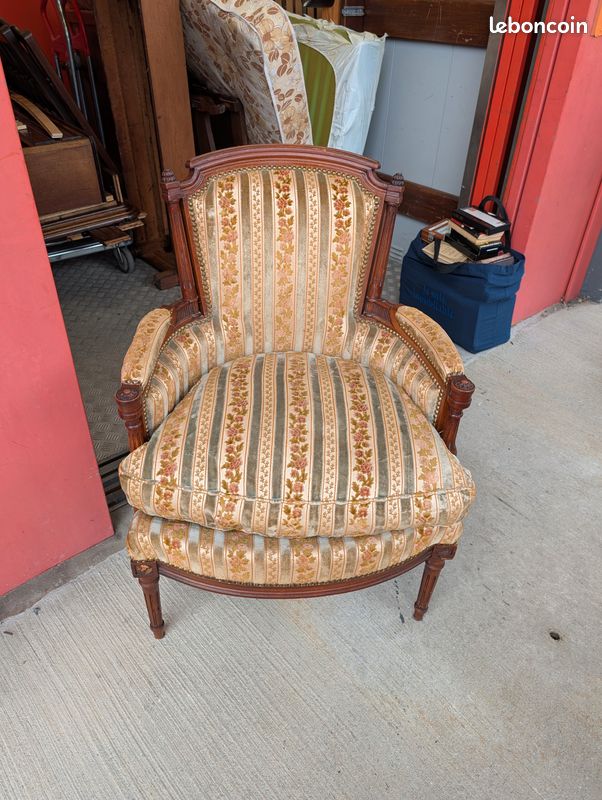 Fauteuils style Votaire (image 1)