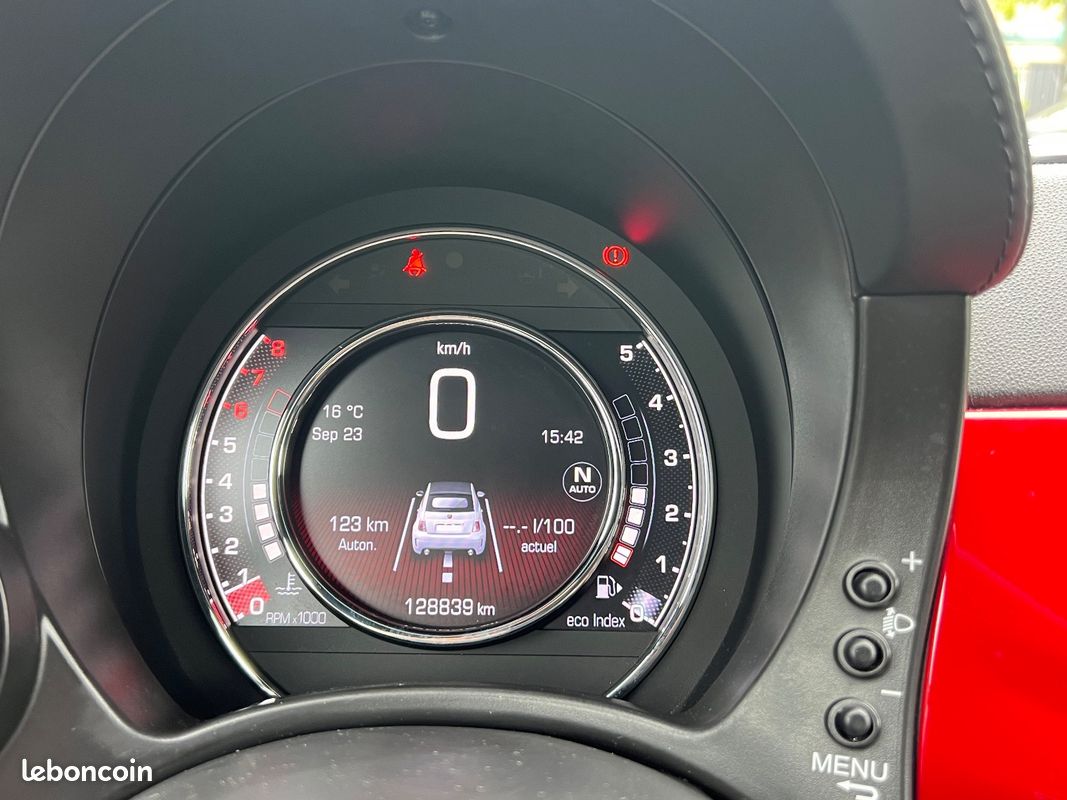 ABARTH 500 CABRIO 595 C Turismo BVA 160 Ch (image 25)