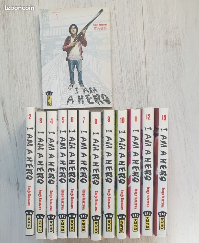 Manga "I am a Hero" - Kengo Hanazawa - Tome 1 à 13 (image 1)