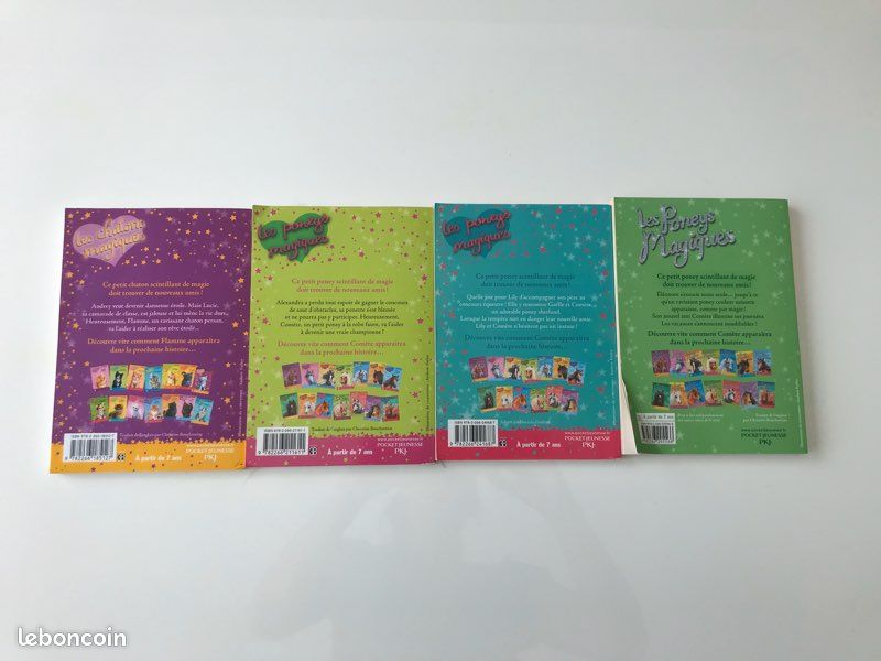 Lot de 4 livres Les poneys magiques (image 2)